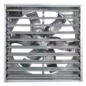 deodorizarea fermelor de porci ventilator galvanizat cu presiune negativă