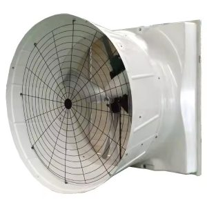 ventilator industrial de evacuare cu con din fibră de sticlă