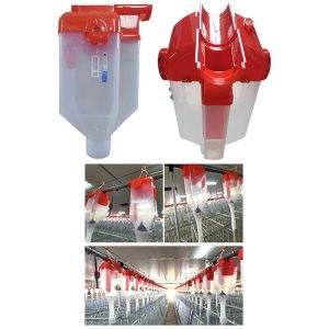 pâlnie pentru alimentatoare cu picurare din plastic